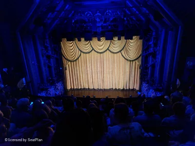 Trafalgar Theatre Dress Circle H7 view from seat photo