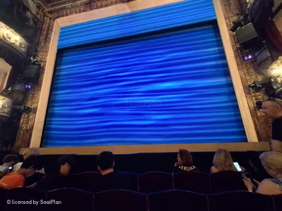 Novello Theatre Stalls F10 view from seat photo