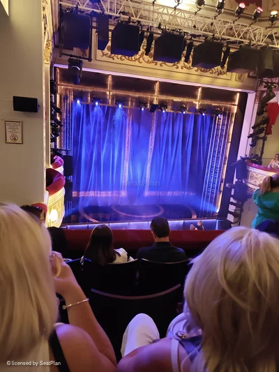 Vaudeville Theatre Dress Circle D1 view from seat photo