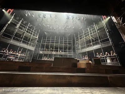 London Palladium Stalls A11 view from seat photo