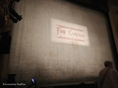Wyndham's Theatre Stalls F25 view from seat photo
