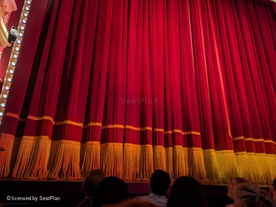 Garrick Theatre Stalls B14 view from seat photo