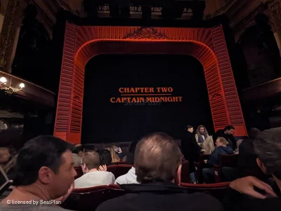 Phoenix Theatre Stalls H16 view from seat photo