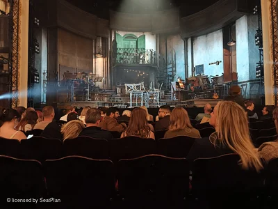 Lyric Theatre Stalls H12 view from seat photo