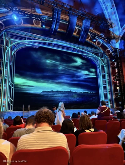 Broadway Theatre Orchestra M8 view from seat photo