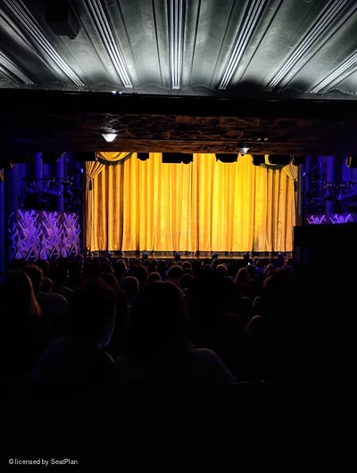 Trafalgar Theatre Stalls Q16 view from seat photo