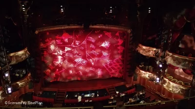 Lyceum Theatre Grand Circle D27 view from seat photo