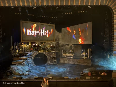 Alexandra Theatre Dress Circle A20 view from seat photo