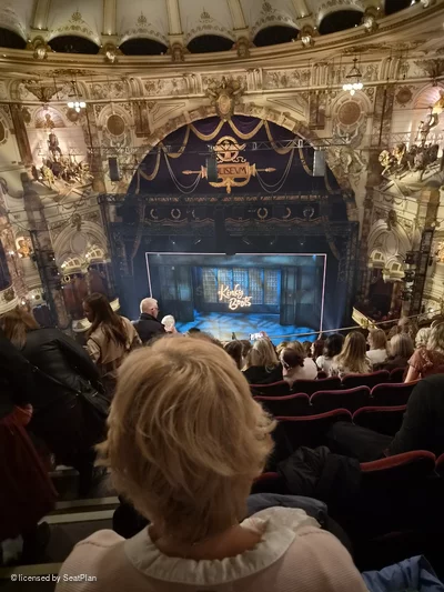 London Coliseum Balcony J20 view from seat photo