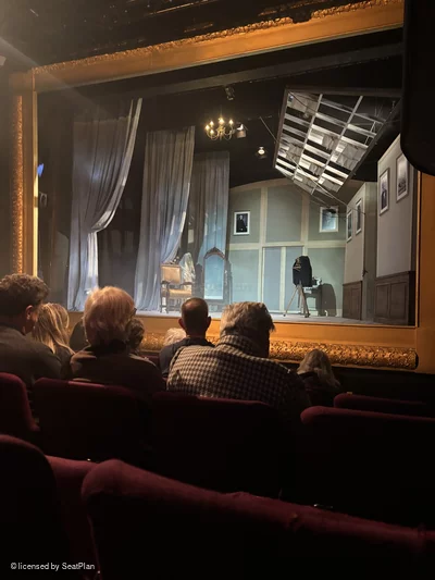 Charing Cross Theatre Stalls G1 view from seat photo