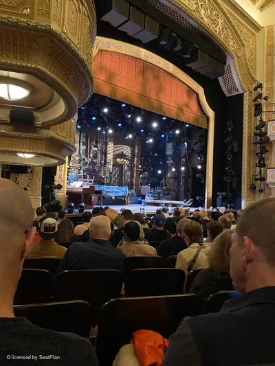 James Earl Jones Theatre Orchestra K19 view from seat photo