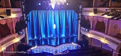Criterion Theatre Upper Circle A18 view from seat photo