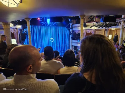 Criterion Theatre Dress Circle F24 view from seat photo