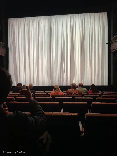 Royal Court Theatre Stalls J10 view from seat photo