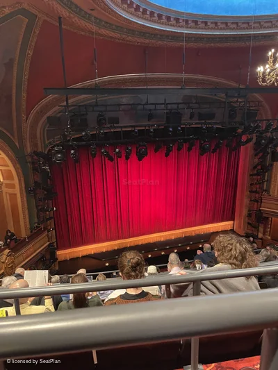 Todd Haimes Theatre Balcony G5 view from seat photo