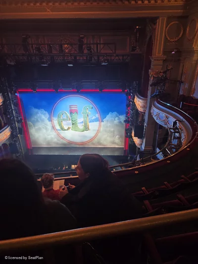 Aldwych Theatre Grand Circle D8 view from seat photo