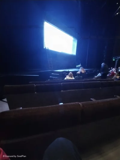 Barbican Theatre Stalls E37 view from seat photo