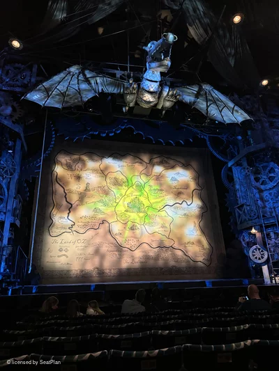 Apollo Victoria Theatre Stalls H30 view from seat photo
