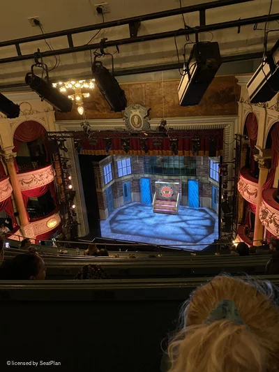 Grand Opera House York Grand Circle H4 view from seat photo