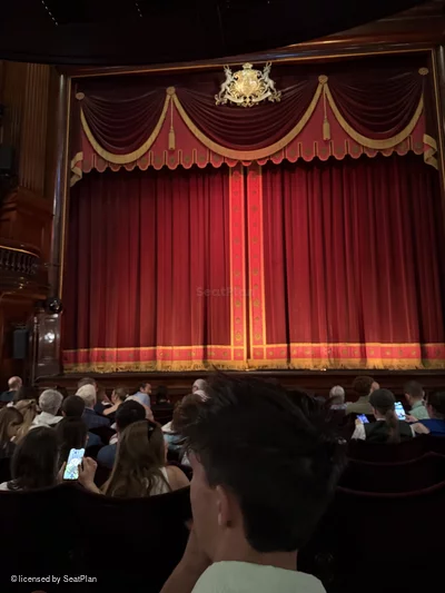 St Martin's Theatre Stalls H12 view from seat photo