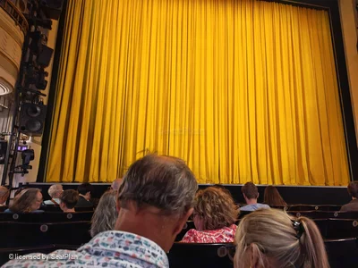 Fortune Theatre Stalls F8 view from seat photo