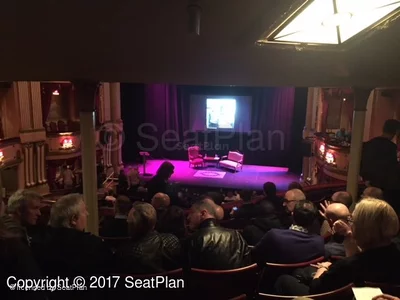 Theatre Royal Brighton Royal Circle G23 view from seat photo