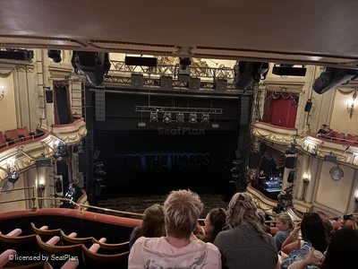 Noel Coward Theatre Grand Circle E21 view from seat photo