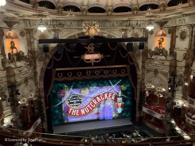 London Coliseum Balcony H35 view from seat photo