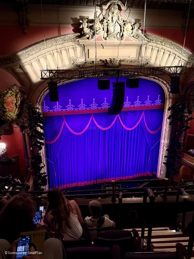 Lyceum Theatre Balcony E5 view from seat photo