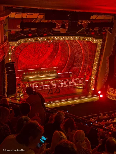 Sunderland Empire Upper Circle G50 view from seat photo