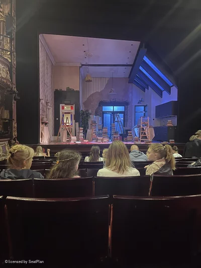 Apollo Theatre Stalls M16 view from seat photo