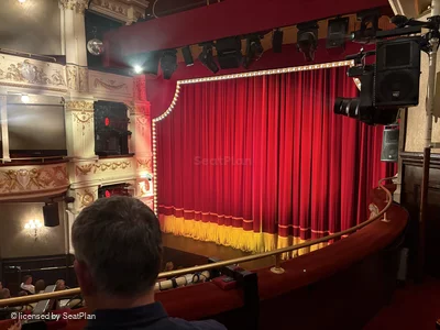 Garrick Theatre Dress Circle B2 view from seat photo