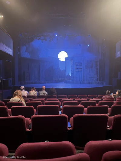 Charing Cross Theatre Stalls J8 view from seat photo