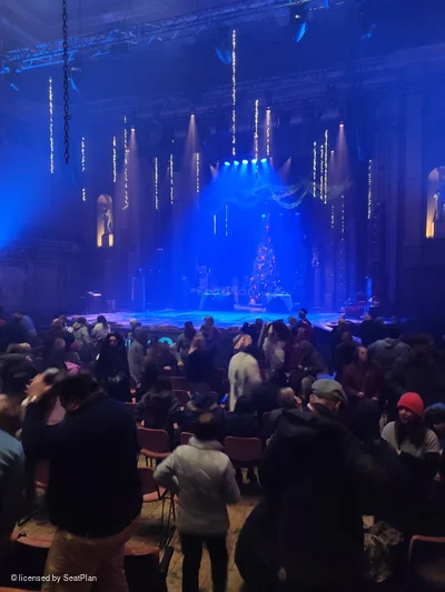 Alexandra Palace Theatre Stalls P5 view from seat photo