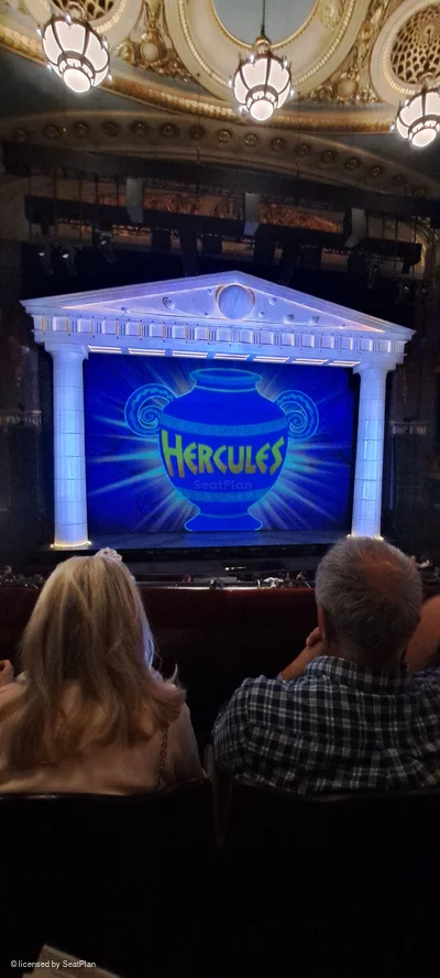 Theatre Royal Drury Lane Royal Circle B32 view from seat photo