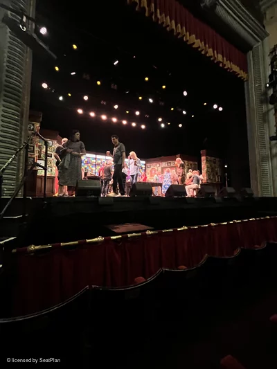 Grand Opera House York Stalls C22 view from seat photo