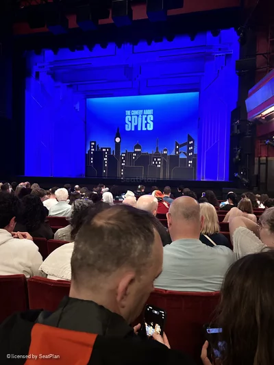 Adelphi Theatre Stalls L10 view from seat photo