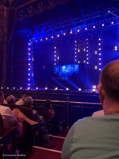 London Coliseum Stalls E11 view from seat photo