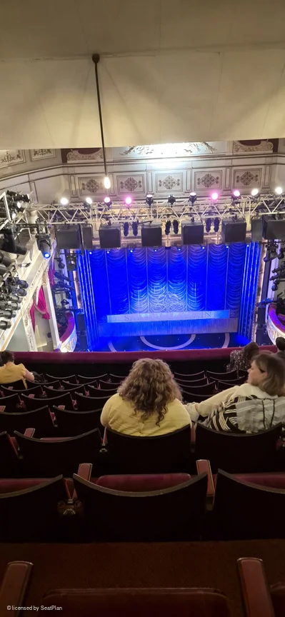 Vaudeville Theatre Upper Circle J6 view from seat photo