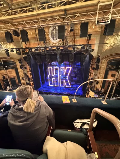 Shubert Theatre Balcony B101 view from seat photo