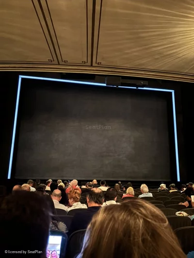 Nederlander Theatre Orchestra M112 view from seat photo
