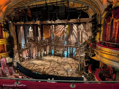 Richard Rodgers Theatre Front Mezzanine C22 view from seat photo