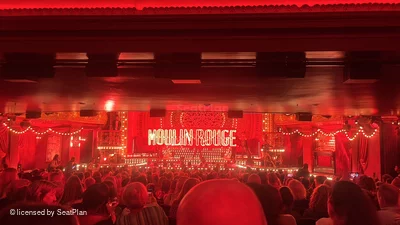 Piccadilly Theatre Stalls U11 view from seat photo