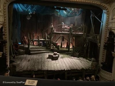 Ambassadors Theatre Circle B14 view from seat photo