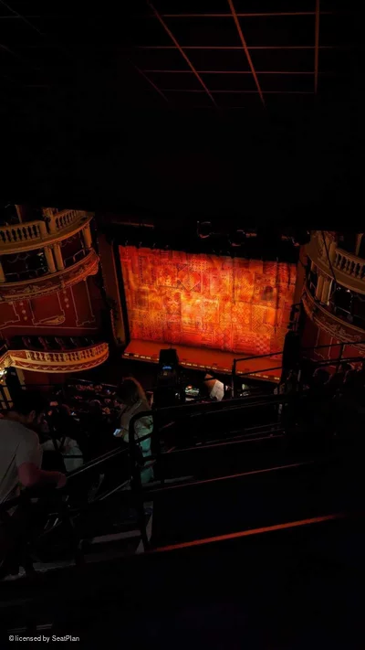 Sunderland Empire Gallery G7 view from seat photo