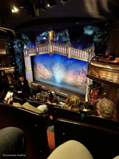 Prince of Wales Theatre Circle G2 view from seat photo