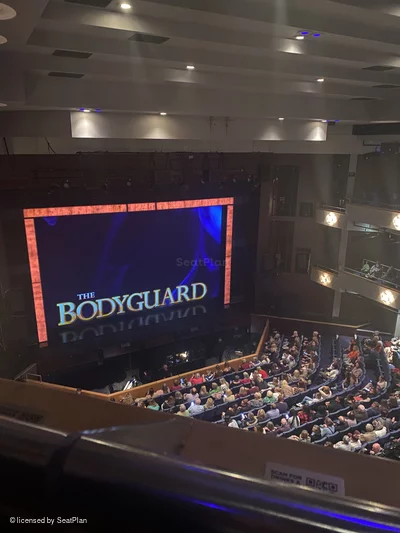 New Victoria Theatre Upper Circle A37 view from seat photo