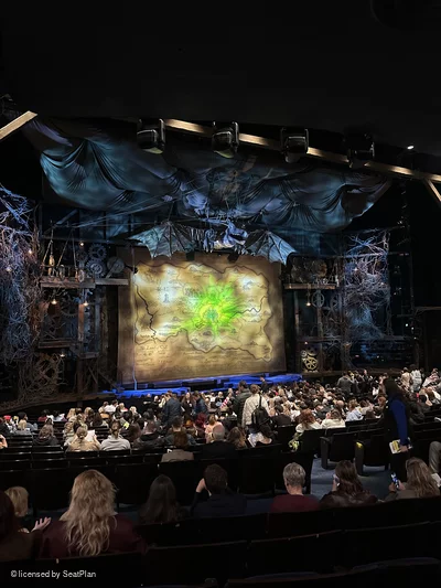 Gershwin Theatre Orchestra U15 view from seat photo