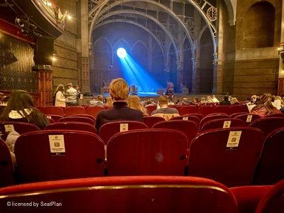 Lyric Theatre Orchestra P29 view from seat photo