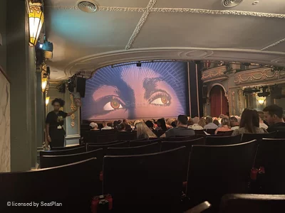 Aldwych Theatre Stalls O26 view from seat photo